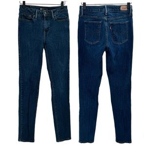 Levi’s 3449 High Rise Jeans | Size 27 x 32 | High Waist Skinny Jeans | Dark Wash